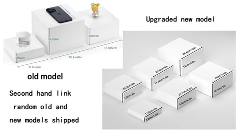 LUOBAO top view of tiered desserts demonstrating elevated visual focus