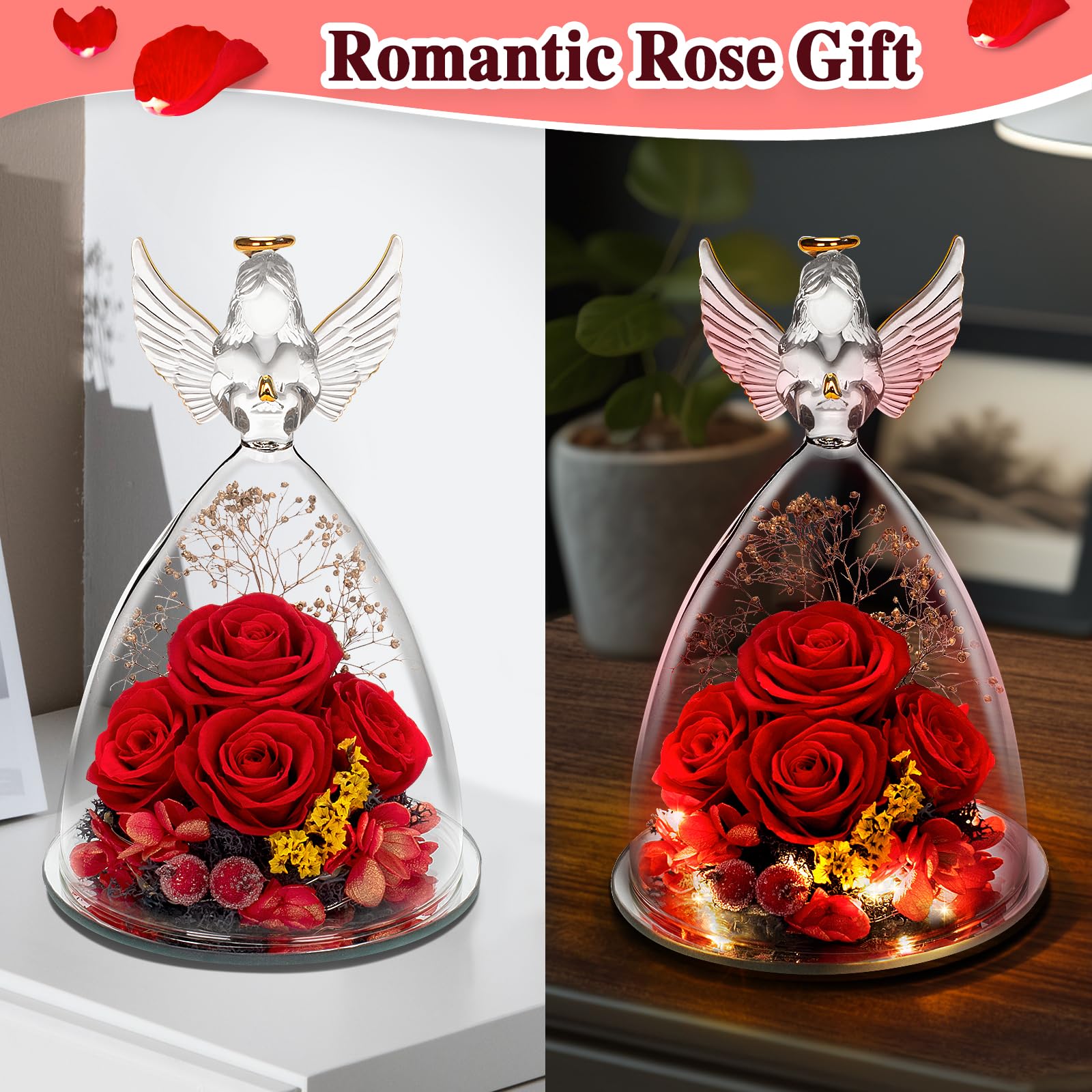 LURLIN on bedside table setting adding charm to home decor
