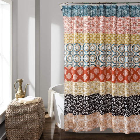 Lush Decor close-up of microfiber texture highlights soft fabric and detailed motifs