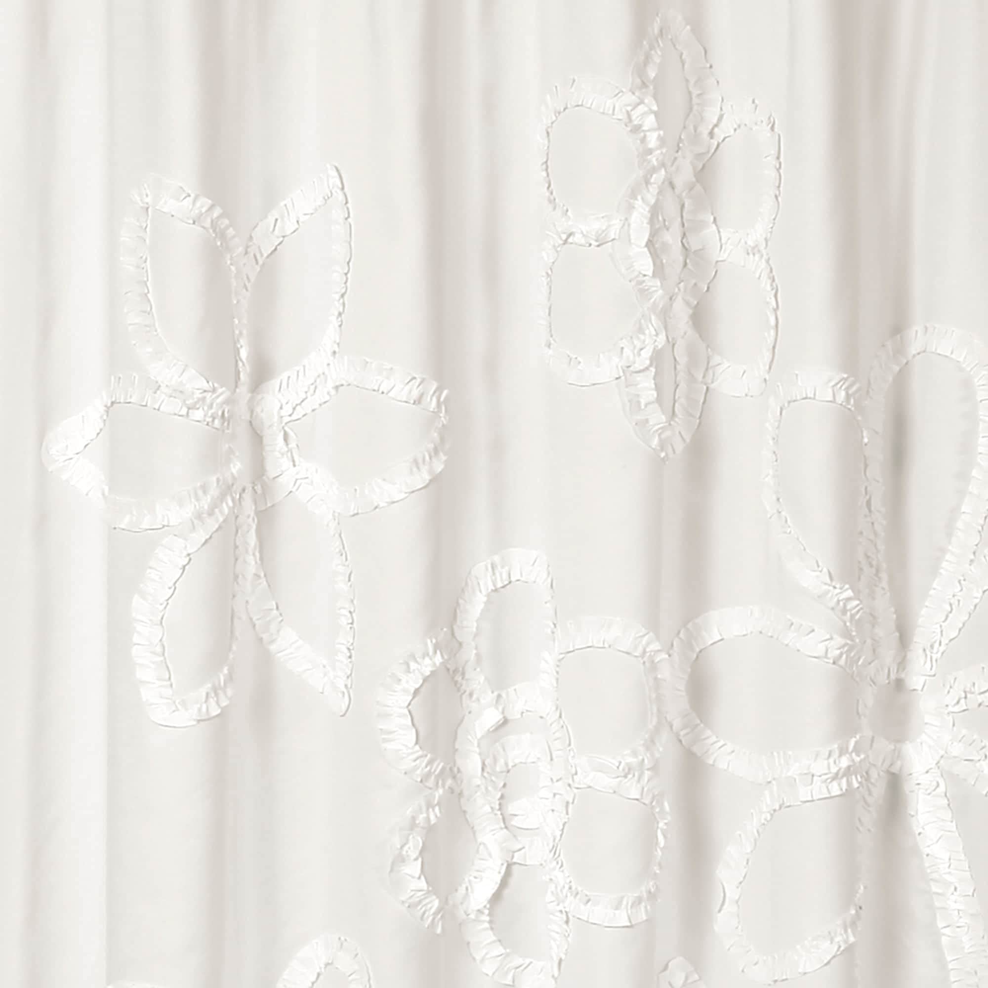 Lush Decor close-up of ruffle detail highlighting tactile texture and visual depth