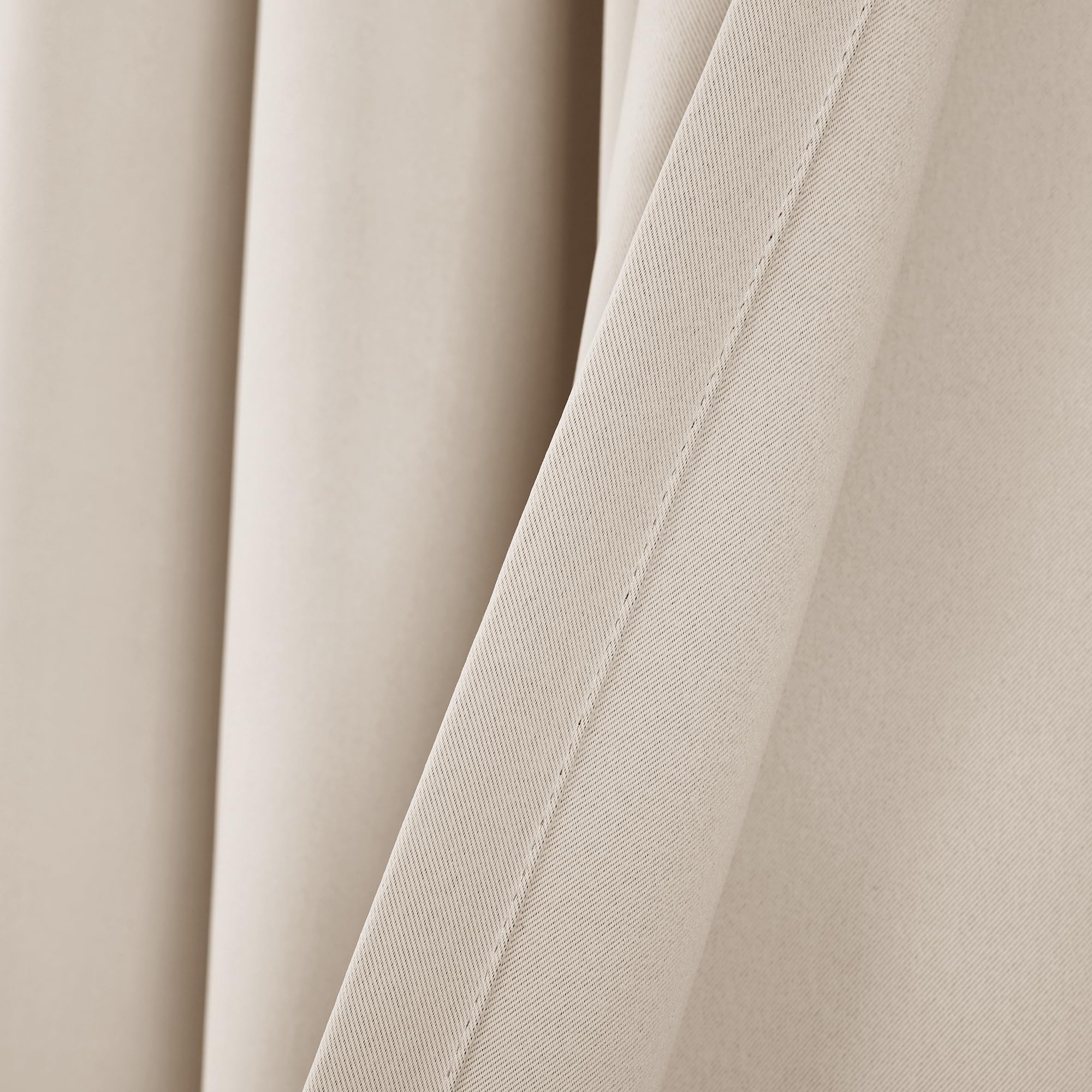 Lush Decor metal grommet detail with easy-glide rod installation benefit