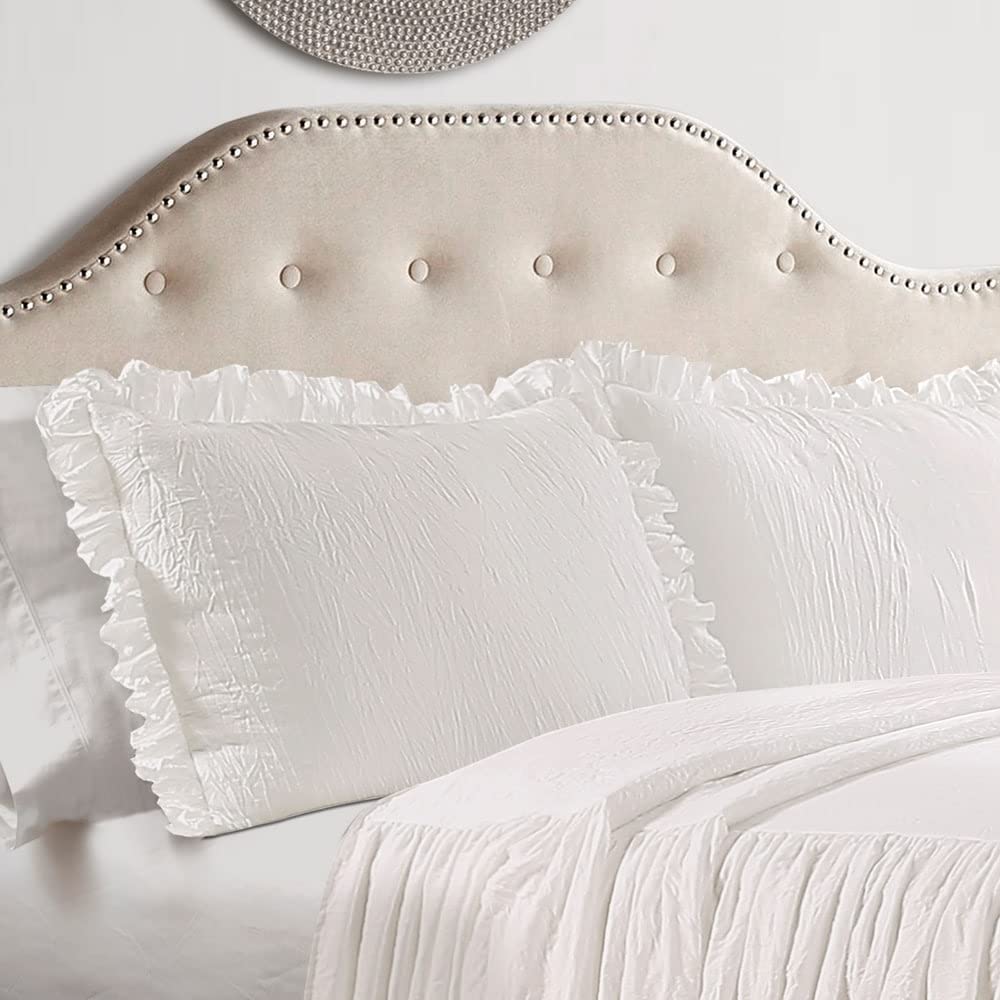 Lush Decor microfiber texture close-up showing soft lightweight feel benefit