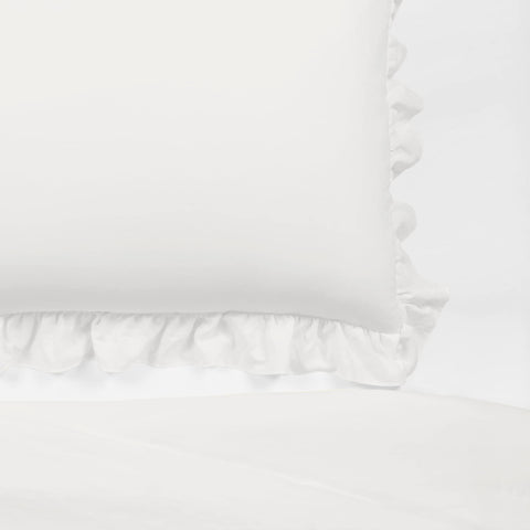 Lush Decor Reyna on a Twin XL bed showing correct fit and tidy coverage