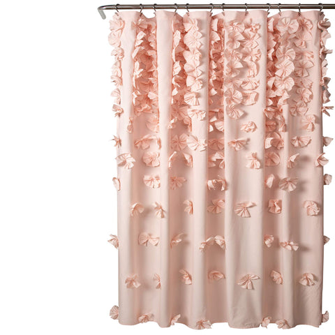 Lush Decor Riley top edge with 12 buttonholes ready for hooks, easy installation benefit