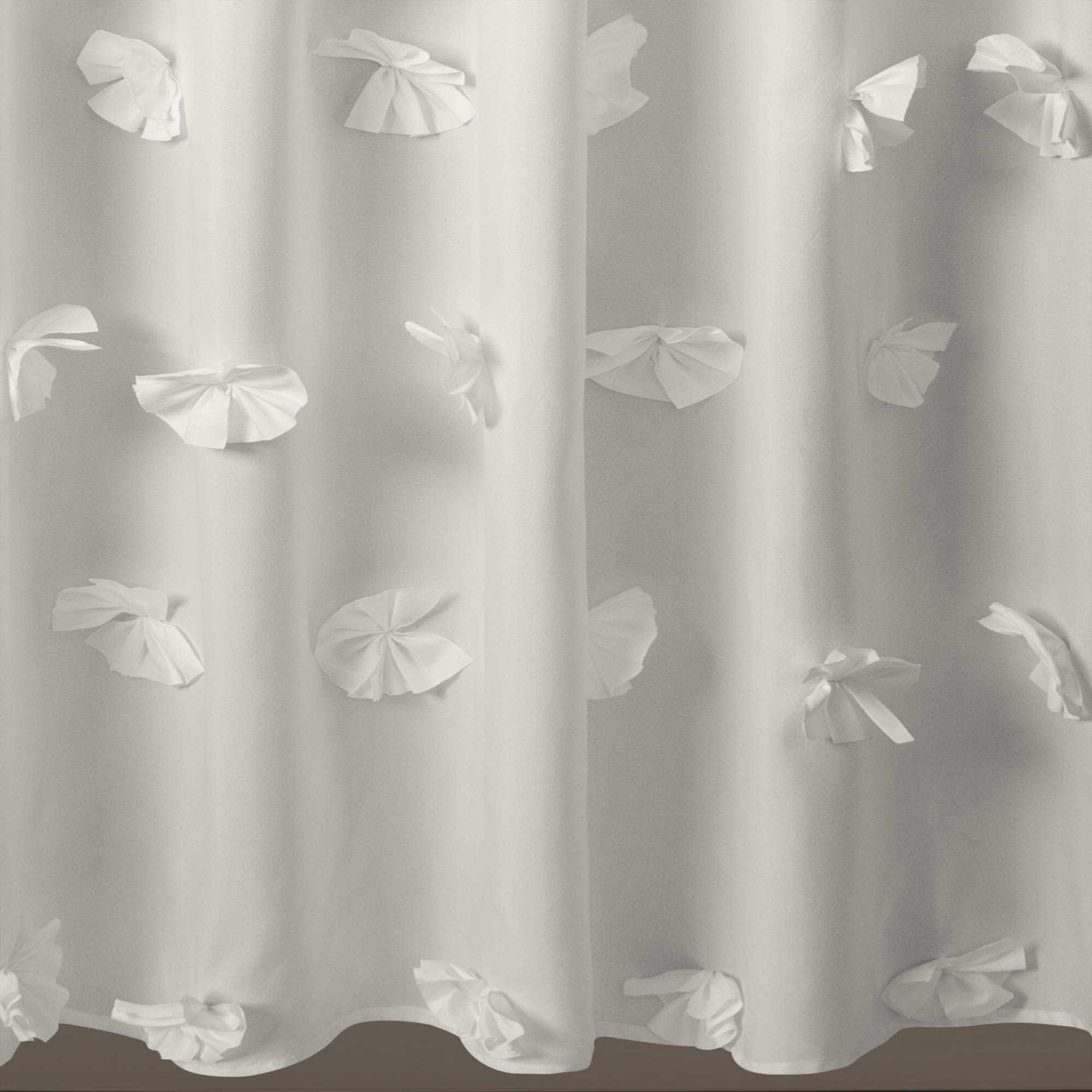 Lush Decor Riley microfiber fabric texture showing soft drape and comfortable feel