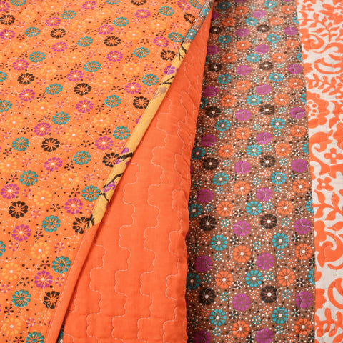 Lush Decor pillow sham detail with stitching showing durable construction and finish