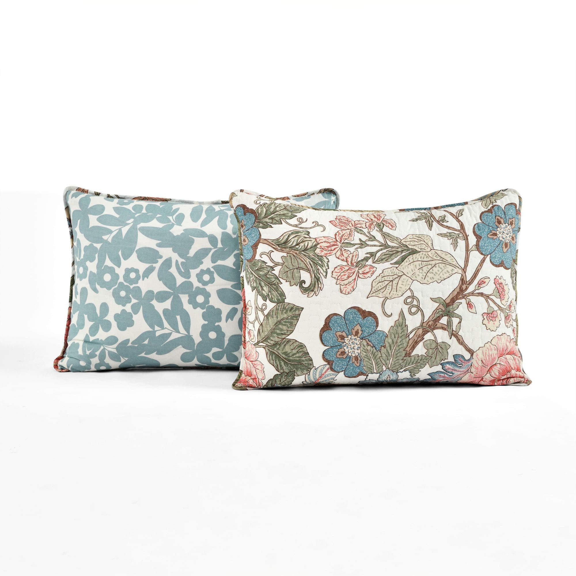 Lush Decor quilt folded to show compact storage and easy handling benefit