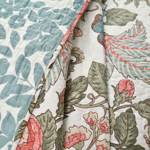 Lush Decor pillow sham detail highlighting stitching and coordinated design