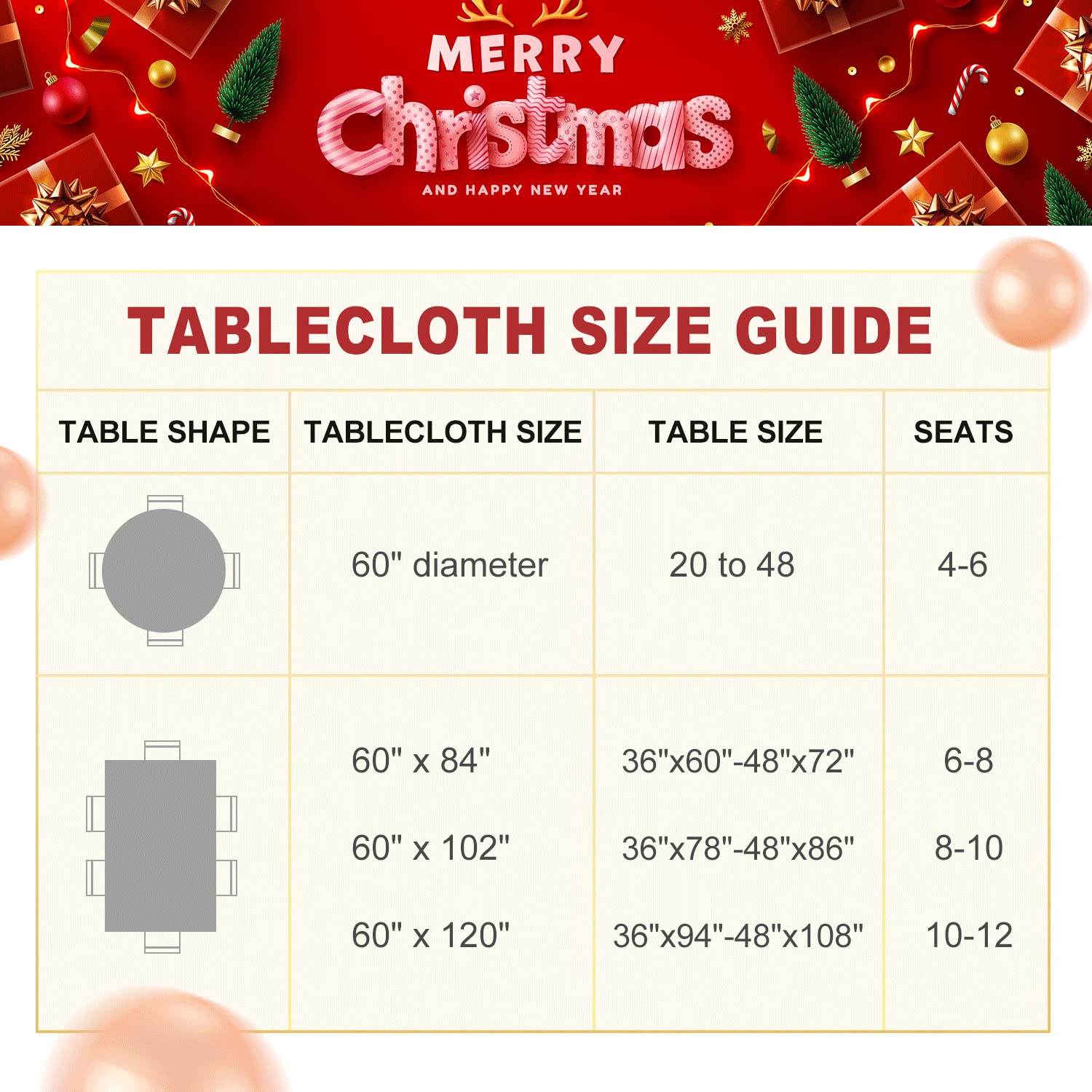 LUSHVIDA folded tablecloth ready for storage showing compact, reusable convenience