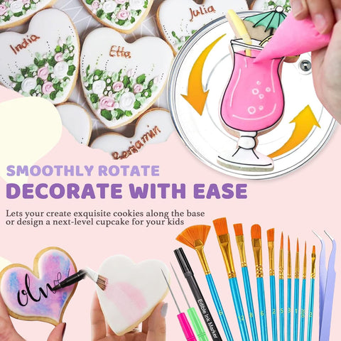 LUSHYUM detailing tools and brushes laid out for delicate textures and luster application benefit