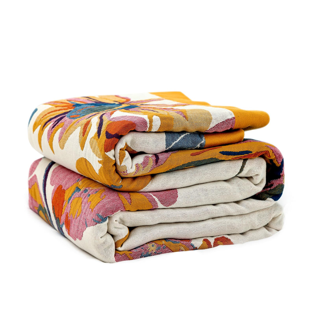 LUTBM front view showing boho pattern and full blanket coverage