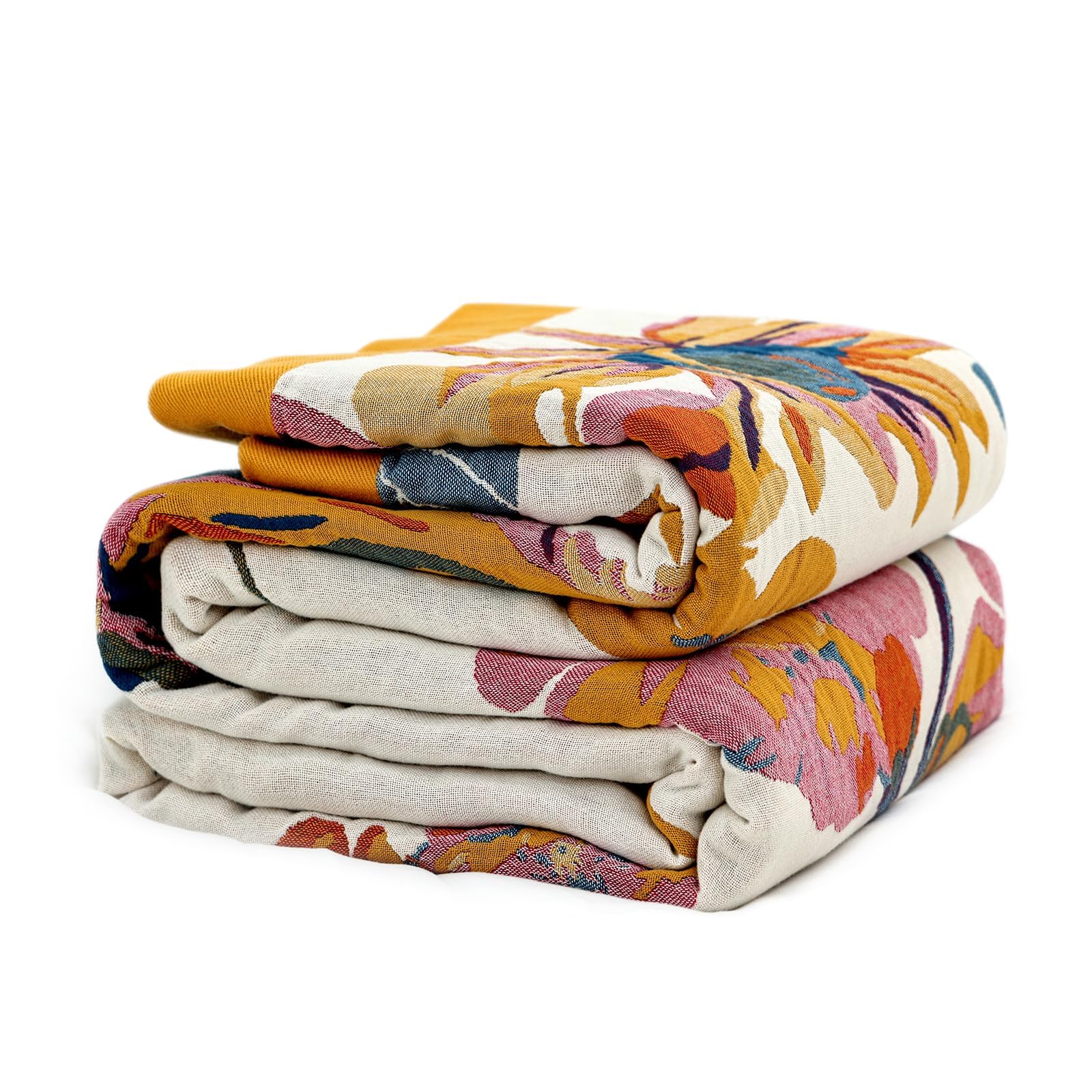 LUTBM king throw front view showing full embroidered design and large coverage benefit