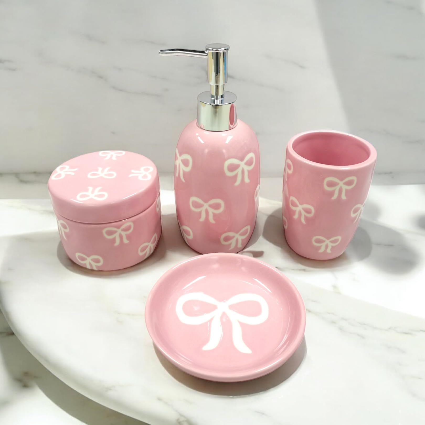 Luxape Bow packaging in shatterproof foam protecting pieces for gifting safety