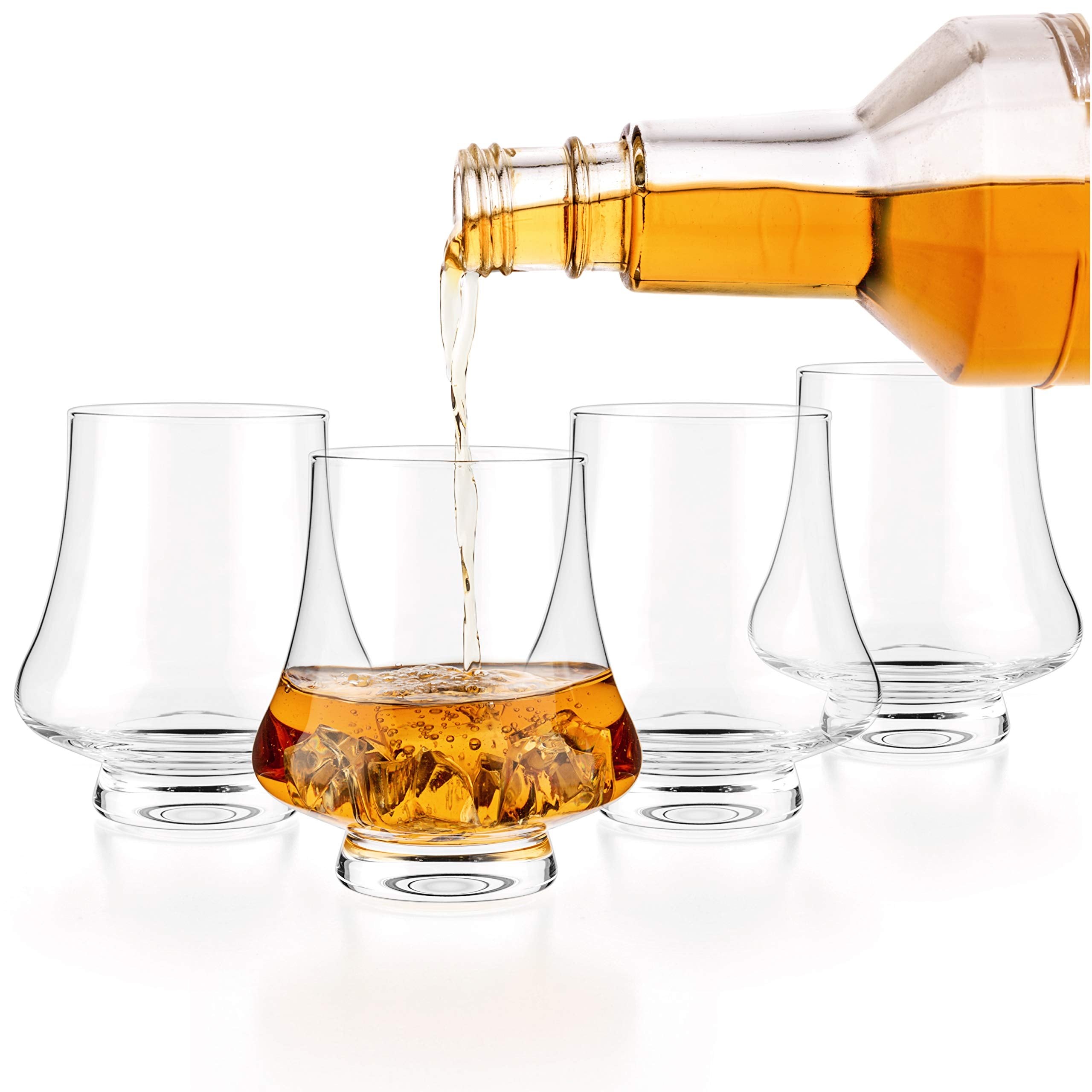 LUXBE close-up of tapered rim highlighting aroma funneling for better nosing