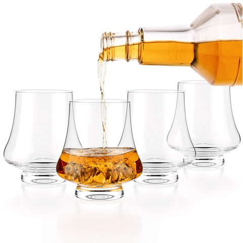 LUXBE close-up of tapered rim highlighting aroma funneling for better nosing
