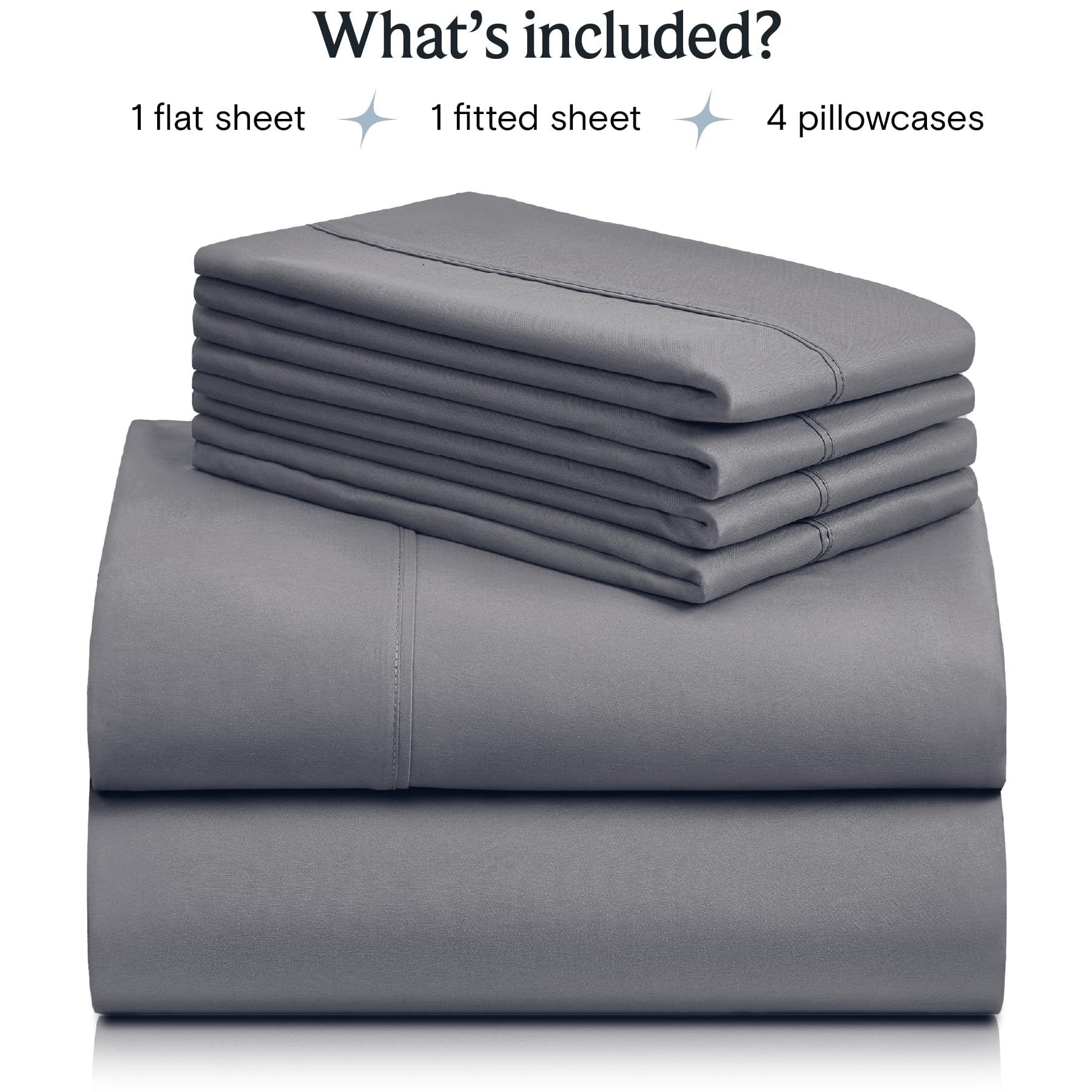 LuxClub fitted sheet deep pocket close-up showing elastic edge for secure fit