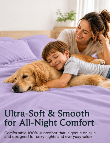 LuxClub fitted sheet deep pocket detail demonstrating secure fit for tall mattresses