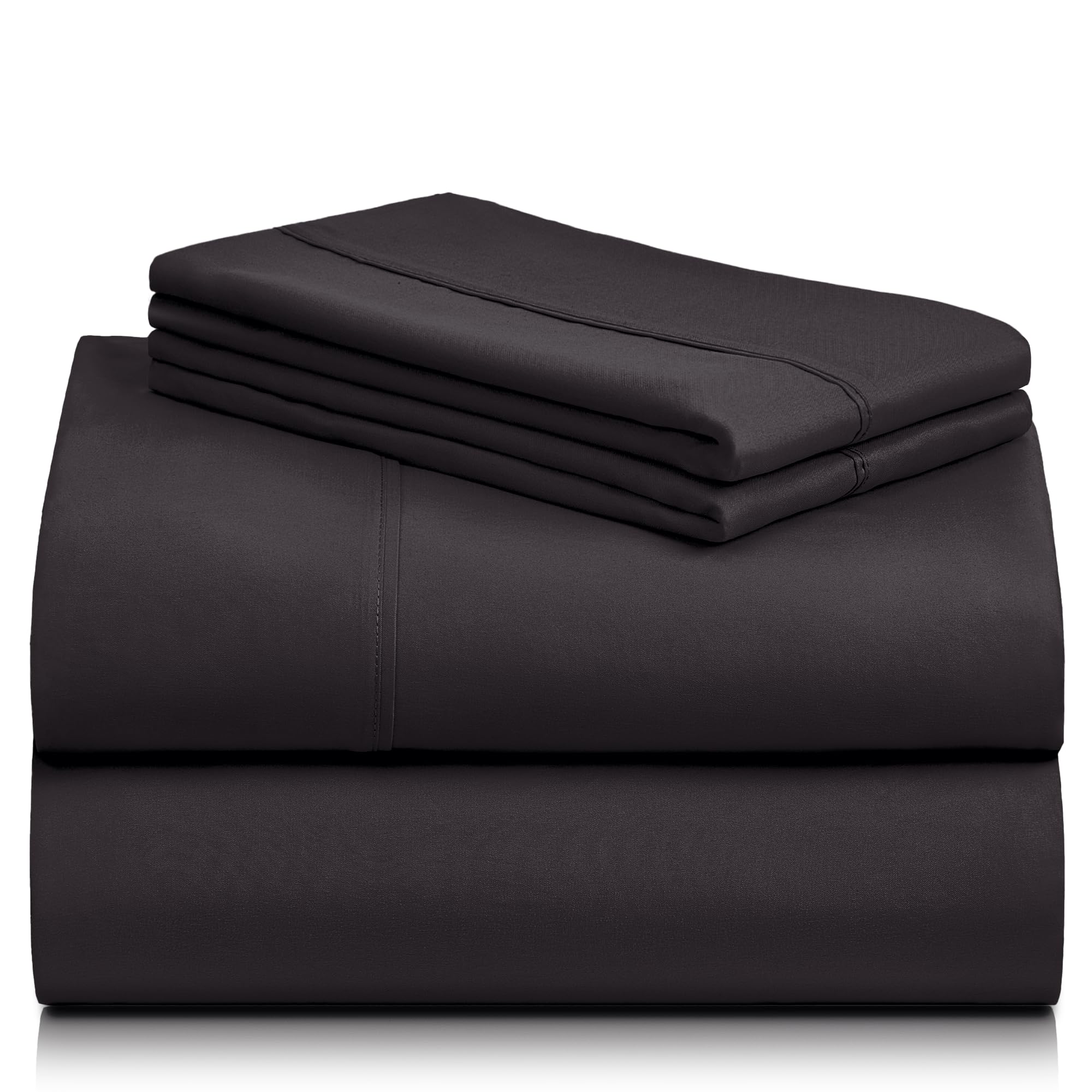 LuxClub fabric texture macro revealing microfiber weave for breathability