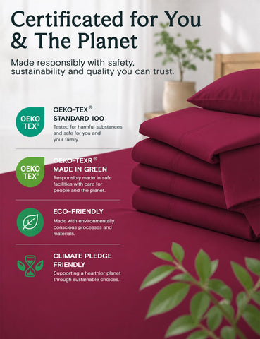 LuxClub color spread showing multiple shades to match bedroom decor choices