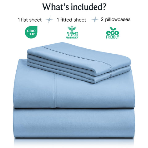 LuxClub fitted sheet deep pocket detail fits thick mattress securely