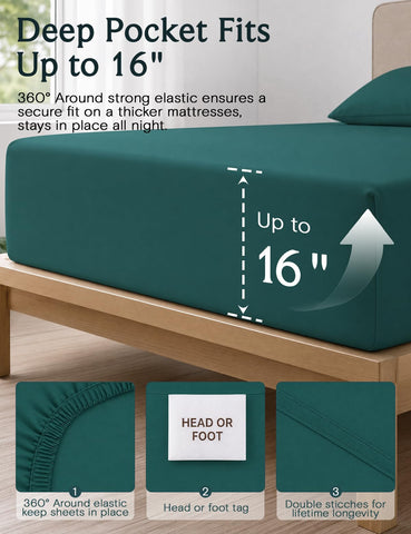 LuxClub flat sheet texture detail highlighting soft, cooling feel