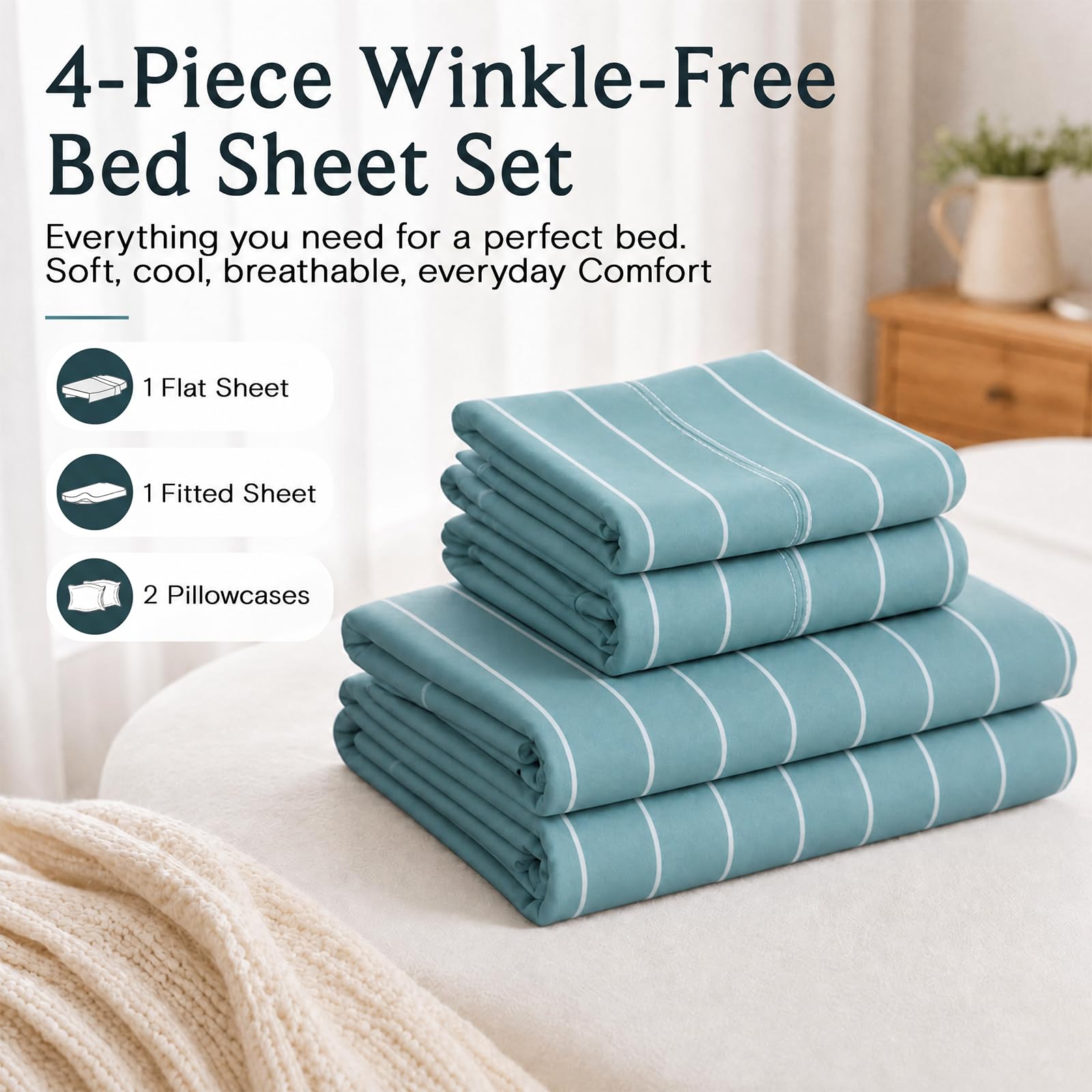 LuxClub mattress comparison image showing fit on an 18-inch mattress