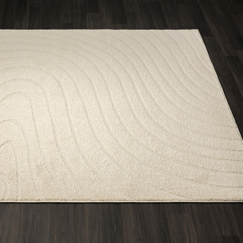 LUXE WEAVERS side profile showing half-inch pile for comfort without obstruction
