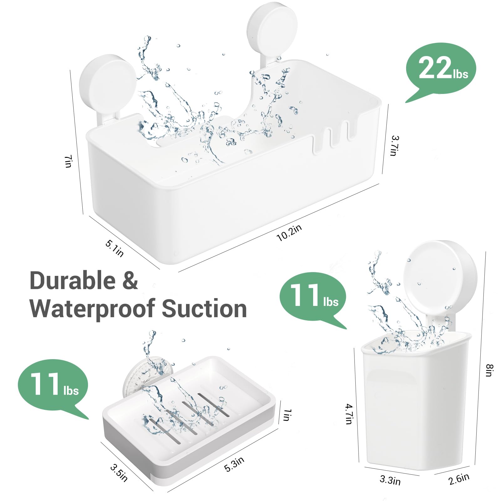 LUXEAR suction cup close-up showing bionic tentacle design for strong grip