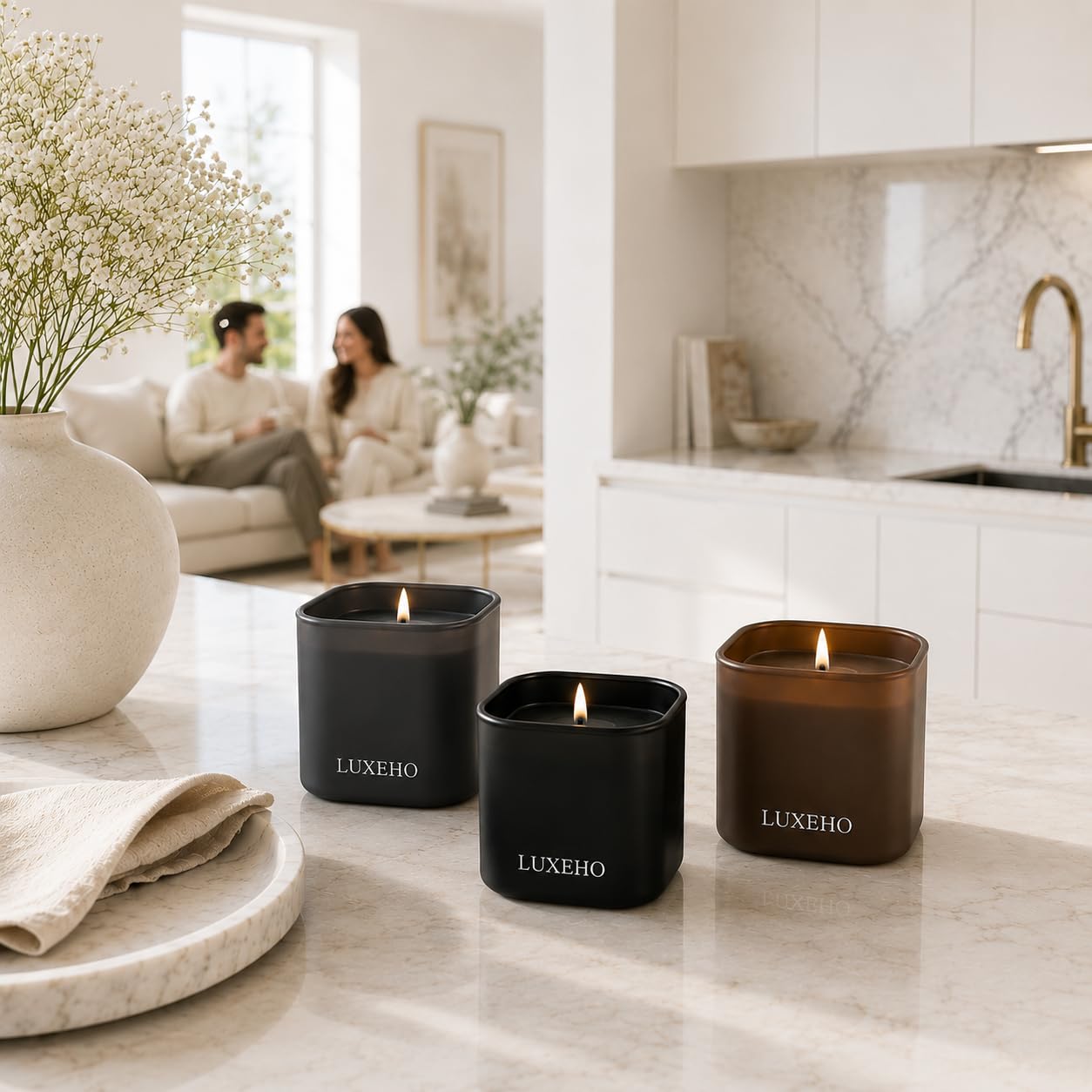 LUXEHO label and ingredient listing clear shot for transparency and safe use