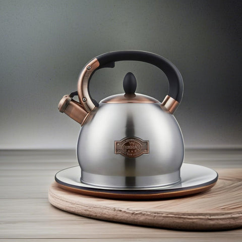 LUXGRACE kettle boiling on induction showing fast heating benefit