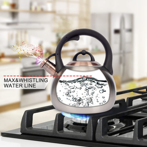 LUXGRACE five-layer base underside showing improved heat distribution for faster boiling