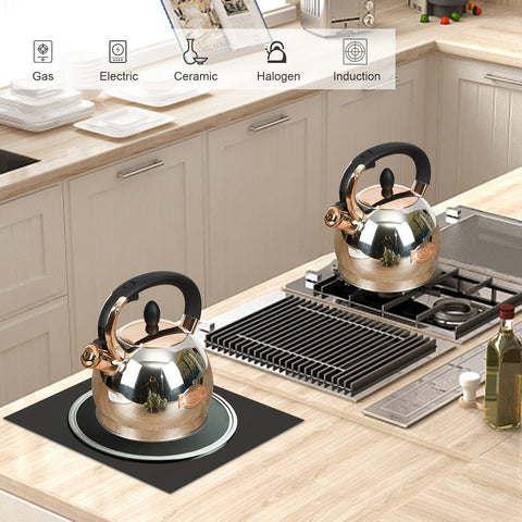 LUXGRACE kettle in kitchen lifestyle scene showing stylish design and countertop appeal