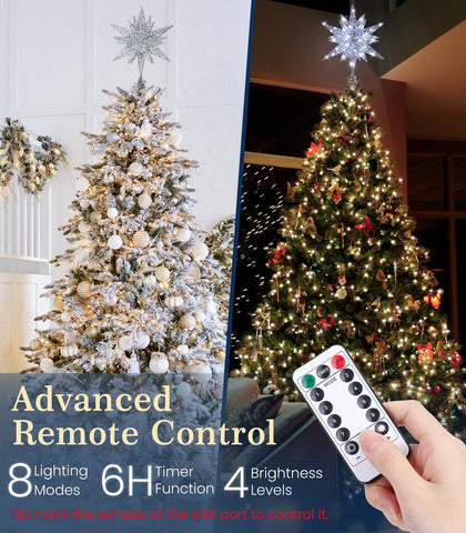 Luxspire illuminated LED detail with sparkling effect to boost tree focal point
