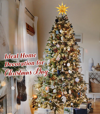 Luxspire lifestyle in living room showing warm ambiance and holiday atmosphere benefit