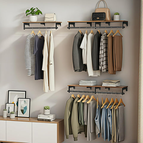 Luxspire boxed packaging and included hardware showing easy-install convenience