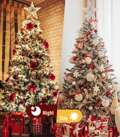 Luxspire size comparison with measuring tape to show scale for mid to tall trees