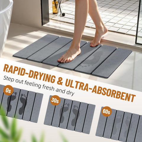 Luxspire non-slip rubber base detail providing stable grip and floor safety
