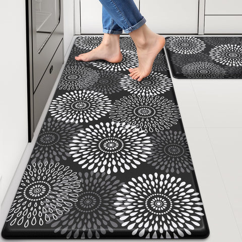 LuxStep front view showing neutral pattern and practical size for kitchens