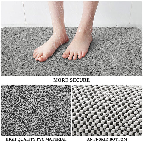 LuxStep in bathtub showing size scale and full coverage