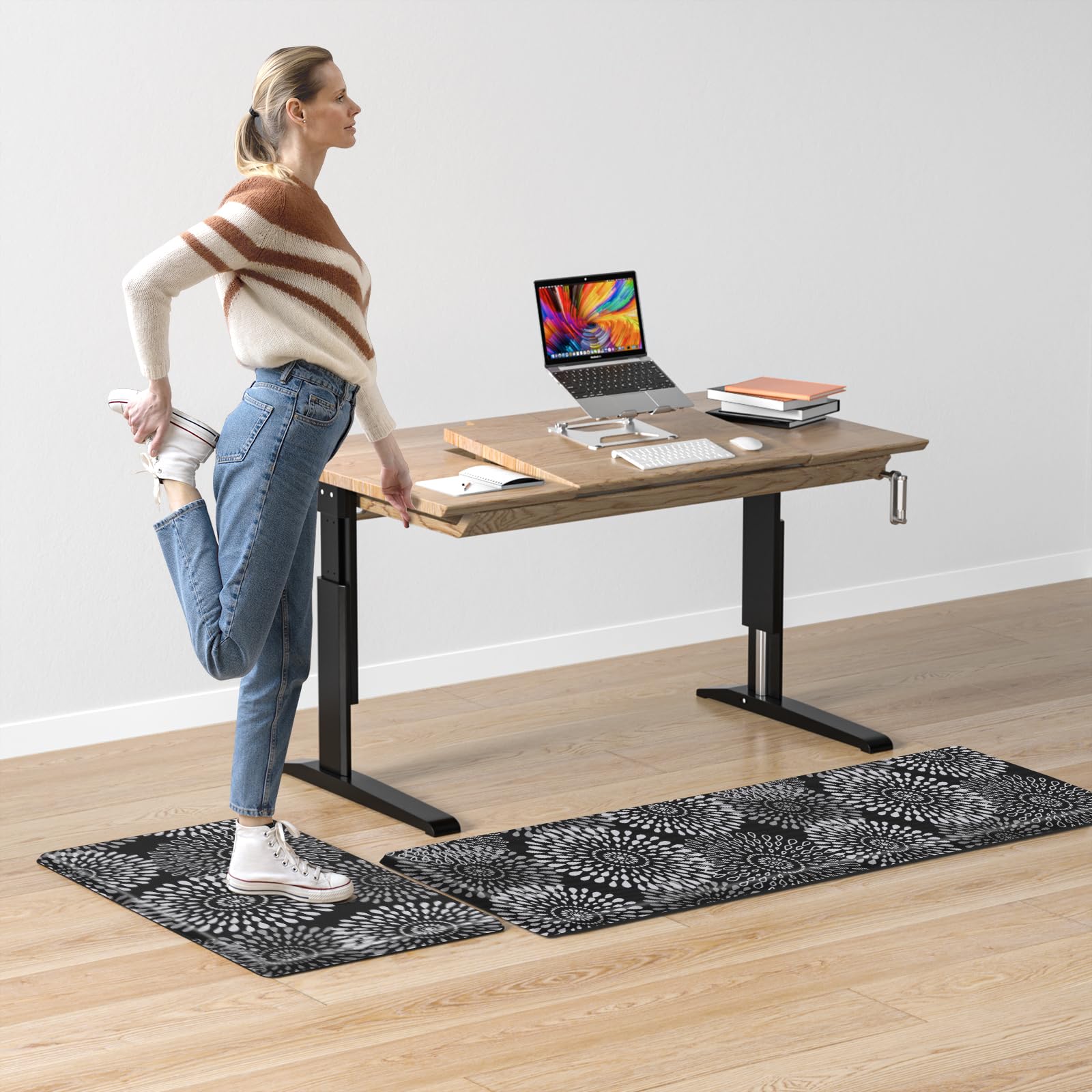 LuxStep mat in full kitchen scene showing style and everyday functionality