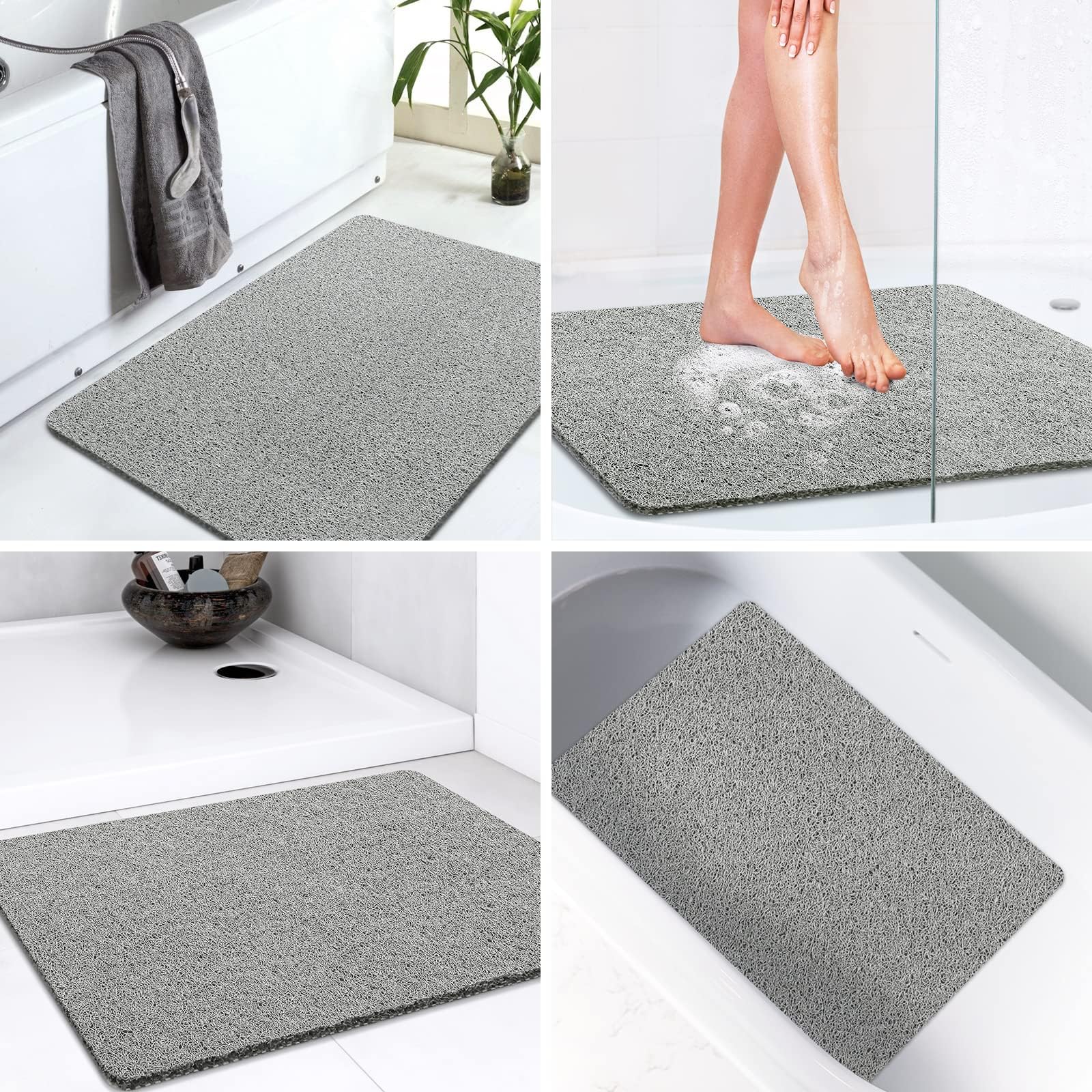 LuxStep staged in bathroom for safer, more comfortable showers