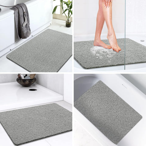 LuxStep staged in bathroom for safer, more comfortable showers