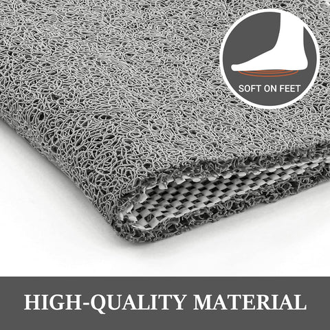LuxStep underside non-slip base securing the mat in tub