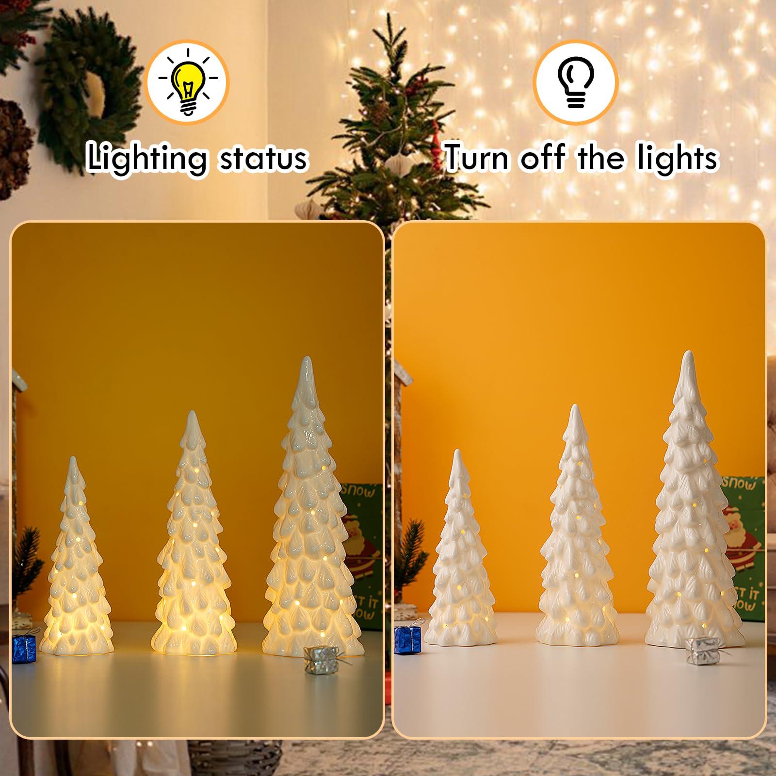 Luxstyra nighttable glow showing soft LED light creating cozy atmosphere