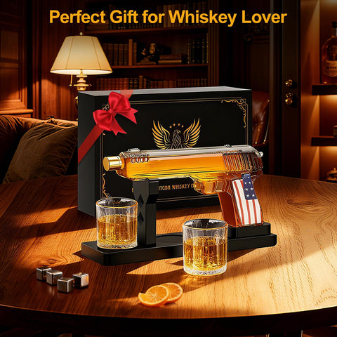 LUXULISH gift box packaging ready for gifting and protecting the decanter