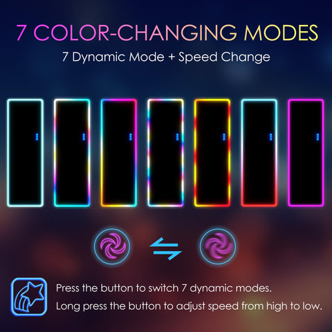 LVSOMT 17-key remote laid out, enabling convenient color and mode control