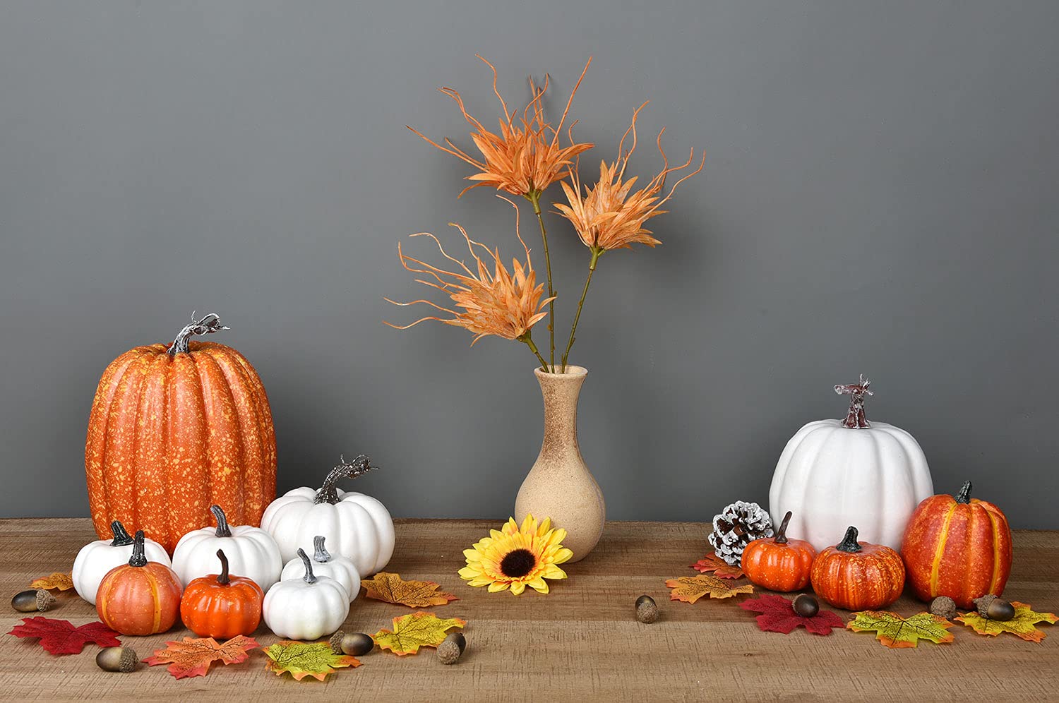 Lvydec close-up pumpkin texture highlighting realistic finish and durability