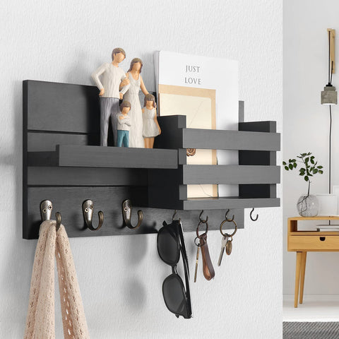 Lwenki shelf holding sunglasses and wallet for quick grab-and-go benefits