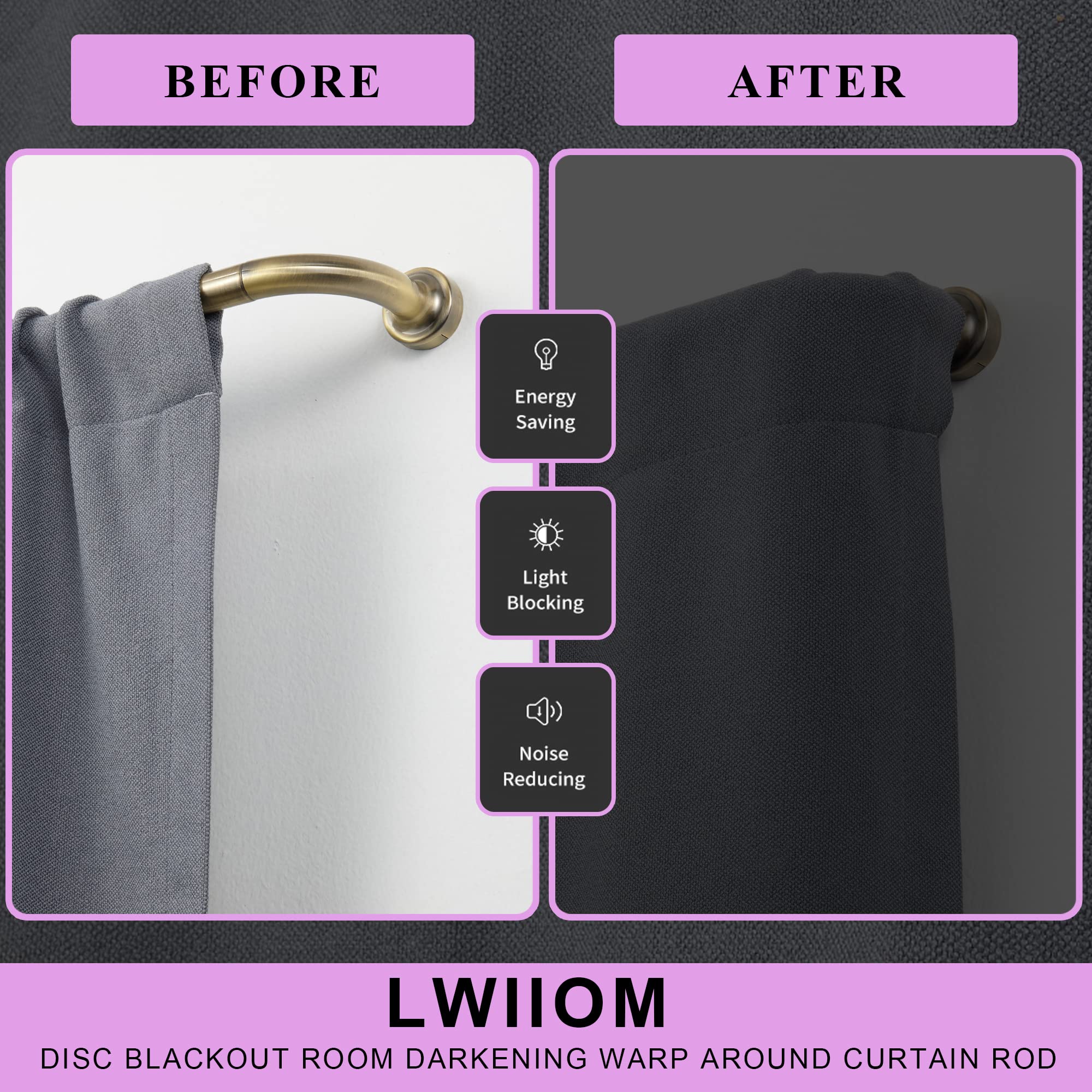 Lwiiom hidden base exposed to show discreet mounting and tidy appearance
