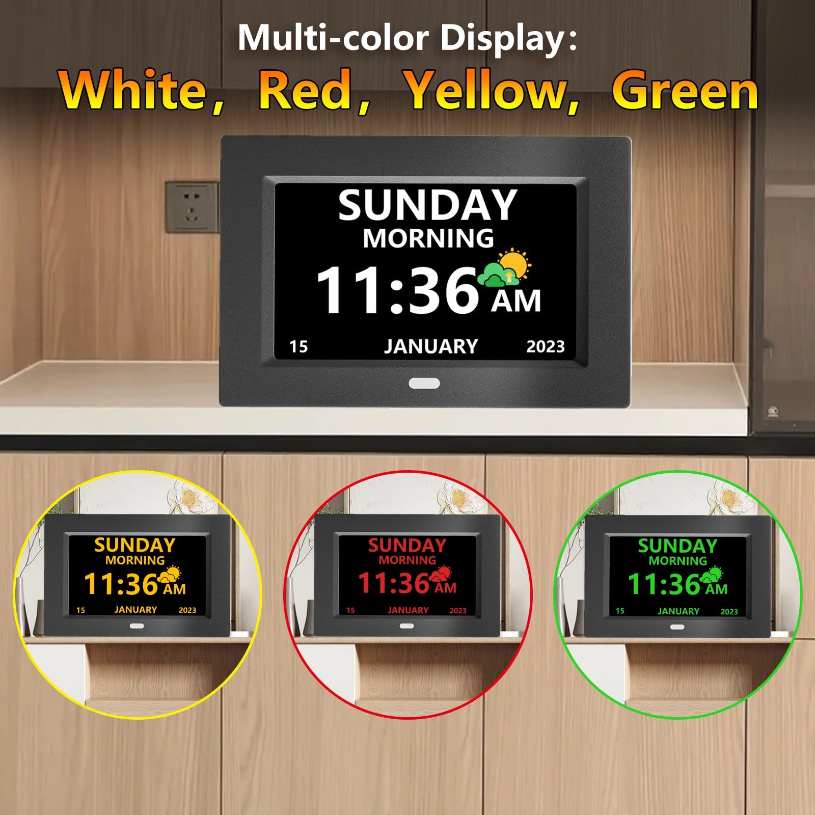 LXBYJKJ brightness control panel demonstrating comfortable night dimming